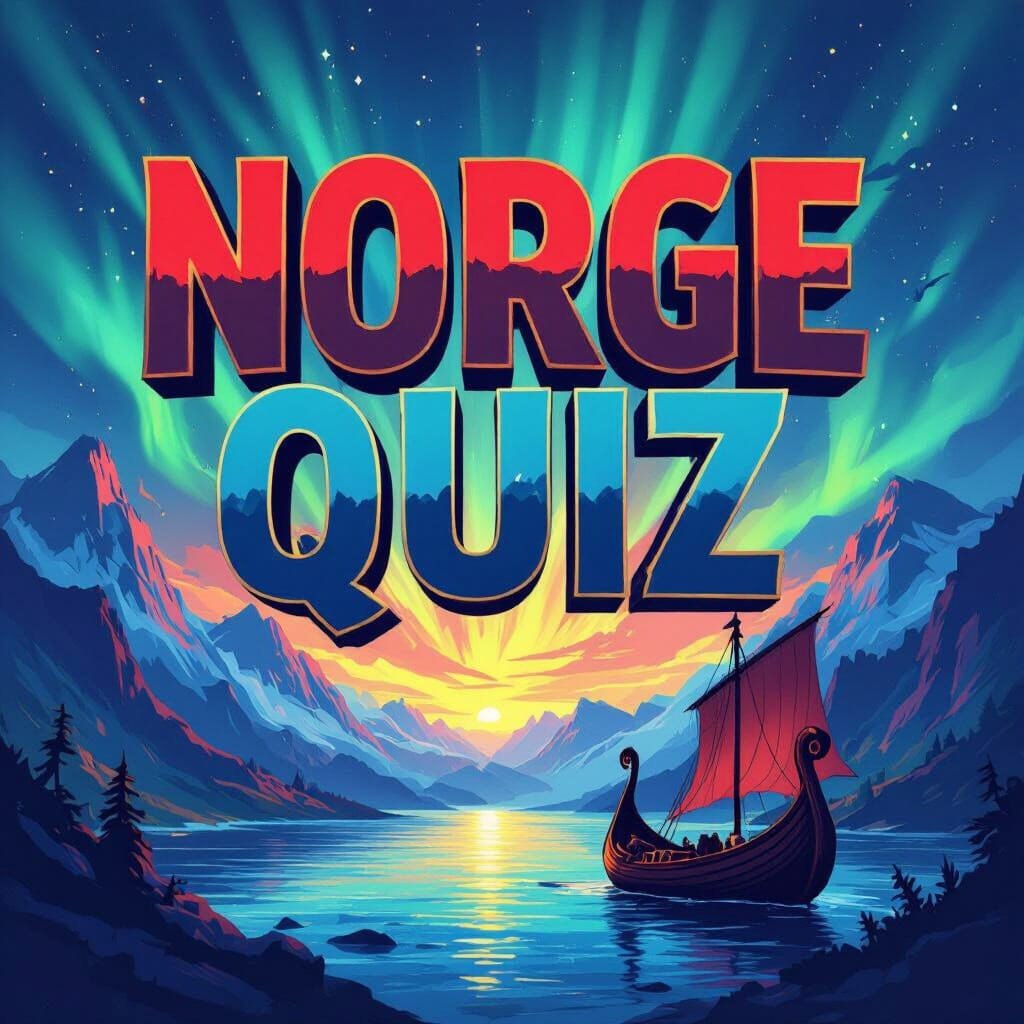 Lett blandet Norgequiz spill